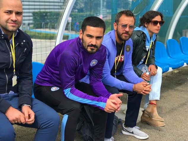 Vartolu Manchester City'de. Manchester City Antrenmanına Katılan Erkan Kolçak Köstendil ile İlkay Gündoğan'dan Penaltı Challenge!